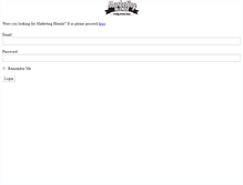 Tablet Screenshot of marketingblends.com